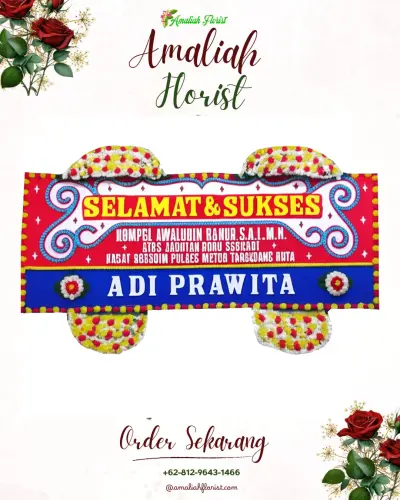 Karangan Bunga Ucapan Selamat sugihmukti